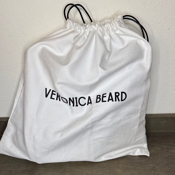 NEW Veronica Beard Black Suede Darcy Mule/Clog Wood Platform Gold Studs - Picture 10 of 10